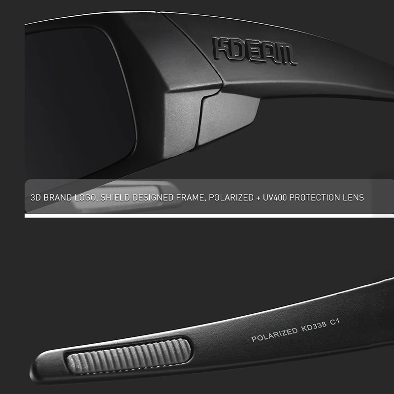 KDEAM New Sports Polarized Sunglasses