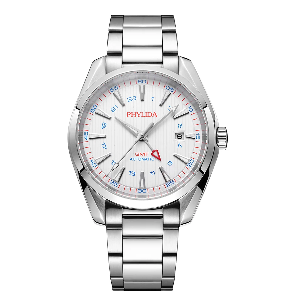 Phylida 10BAR 100M Automatic GMT Watch