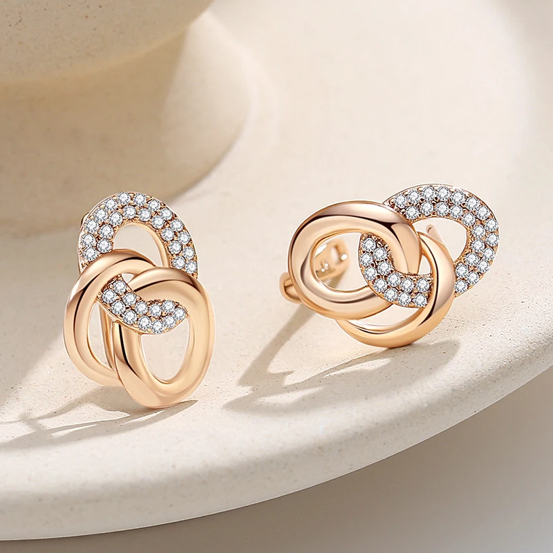 Unique Multi-Hoop English Earrings