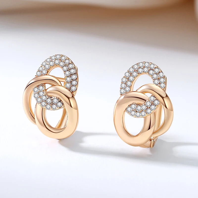 Unique Multi-Hoop English Earrings