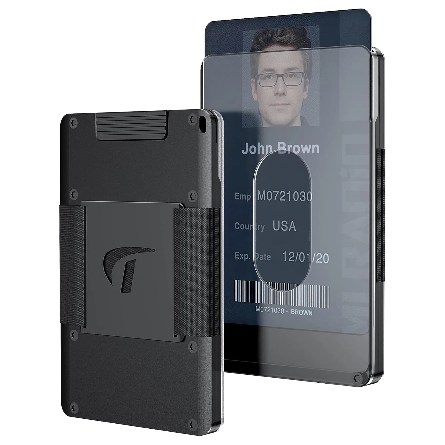 Slim Stretchable Draw-Out Metal Wallet