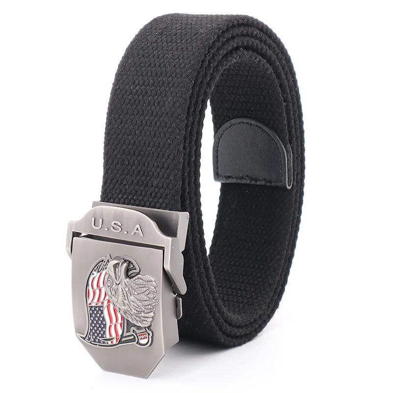 American Eagle Slide Buckle Canvas Belt