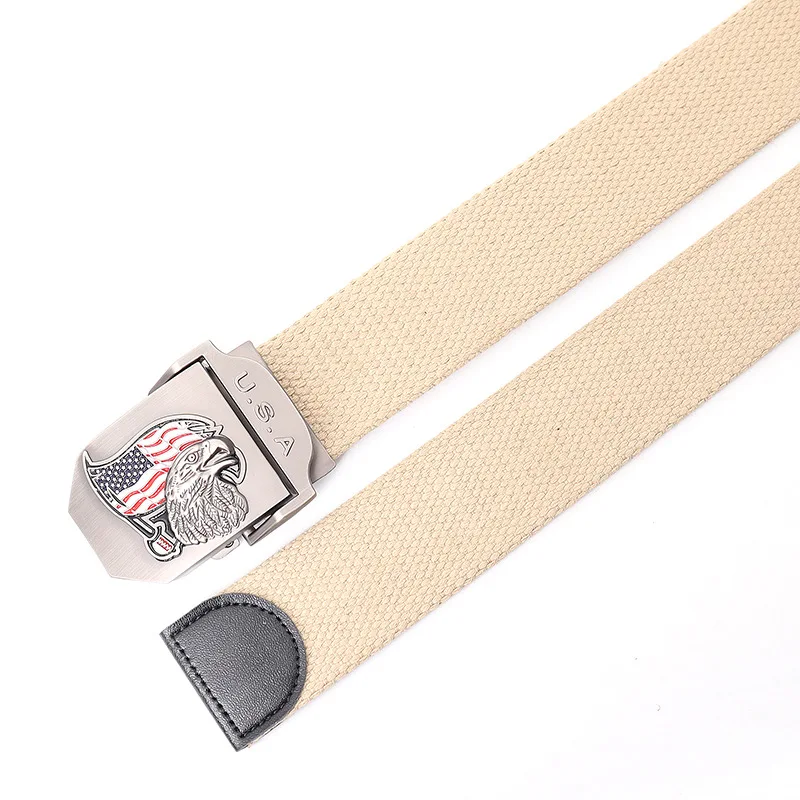 American Eagle Slide Buckle Canvas Belt