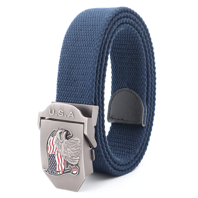 American Eagle Slide Buckle Canvas Belt