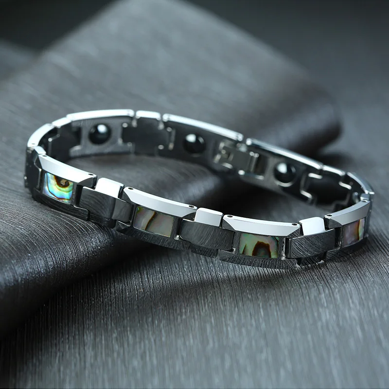 Tungsten Magnetic Health Energy Bracelet