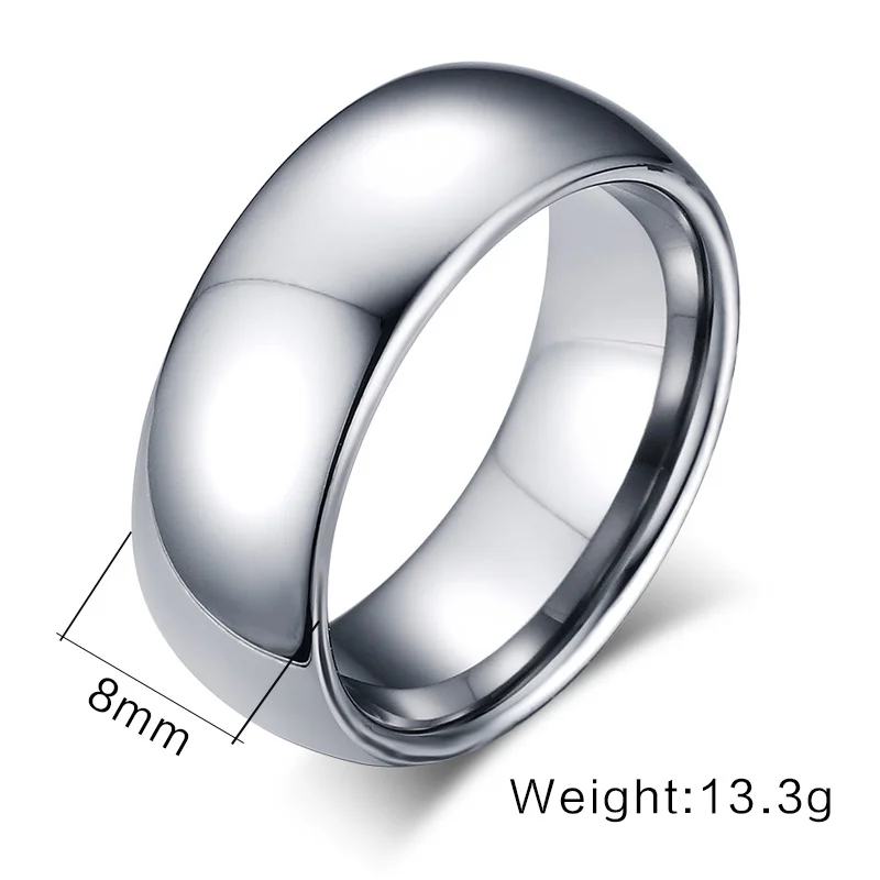 Classic Tungsten Men's Wedding Ring