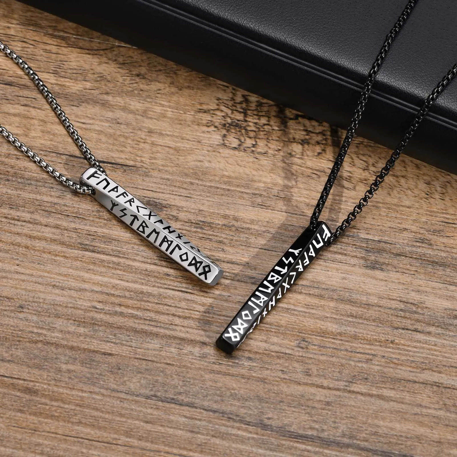 Viking Amulet Geometric Pendant Necklace