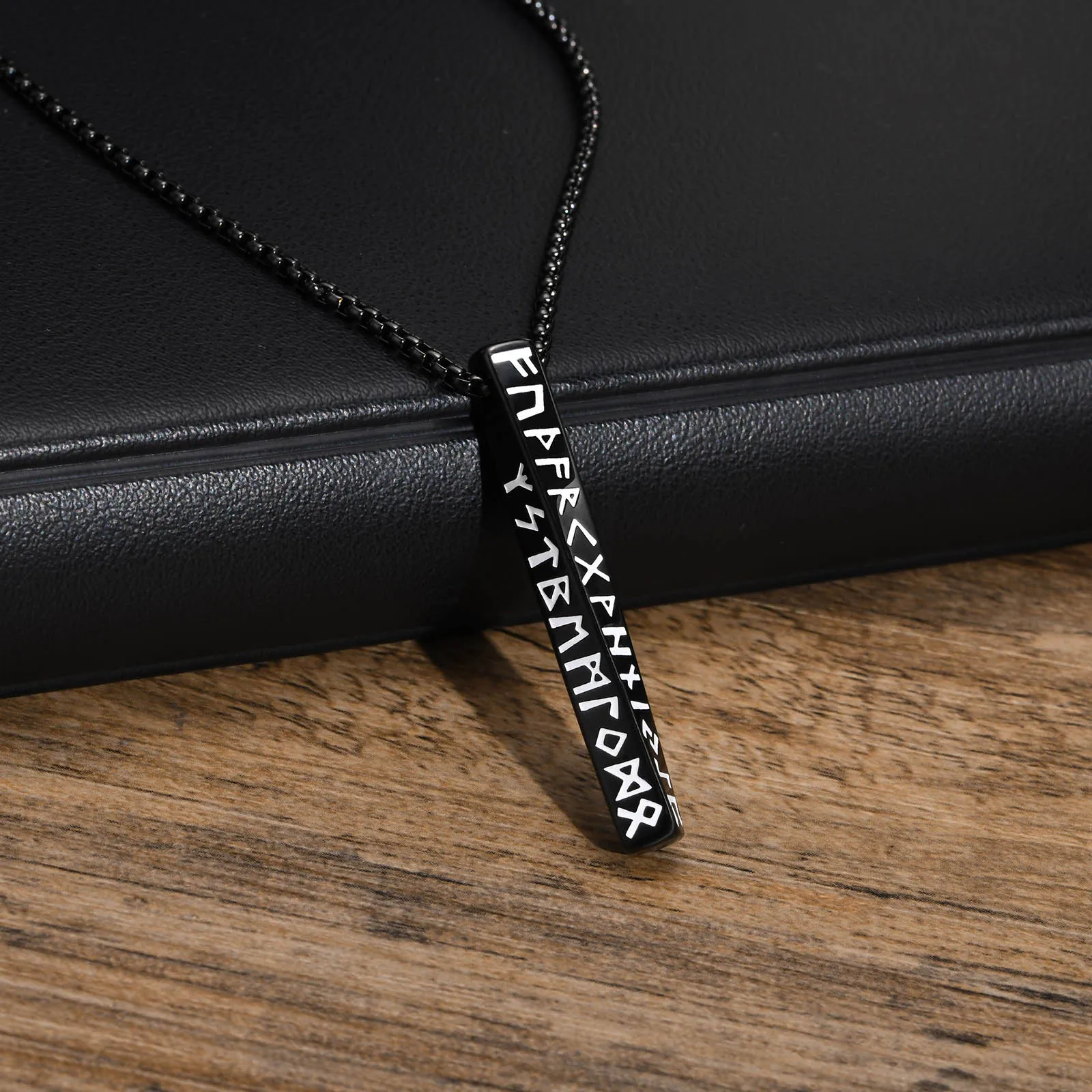 Viking Amulet Geometric Pendant Necklace