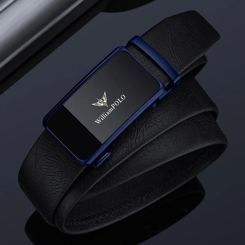 WILLIAMPOLO Top Grade Leather Men's Belt