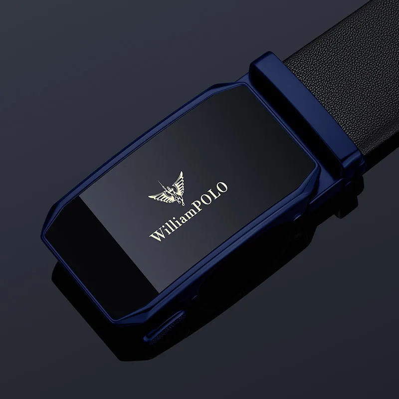 WILLIAMPOLO Top Grade Leather Men's Belt