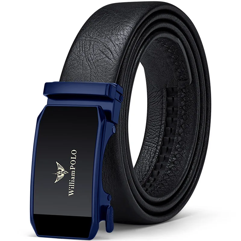 WILLIAMPOLO Top Grade Leather Men's Belt