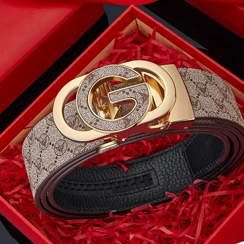 Custom Men's Automatic Buckle Belts