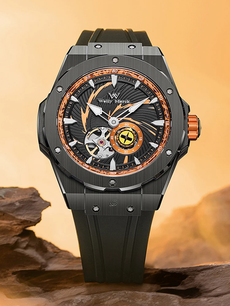 Welly Merck Automatic Mechanical Watch