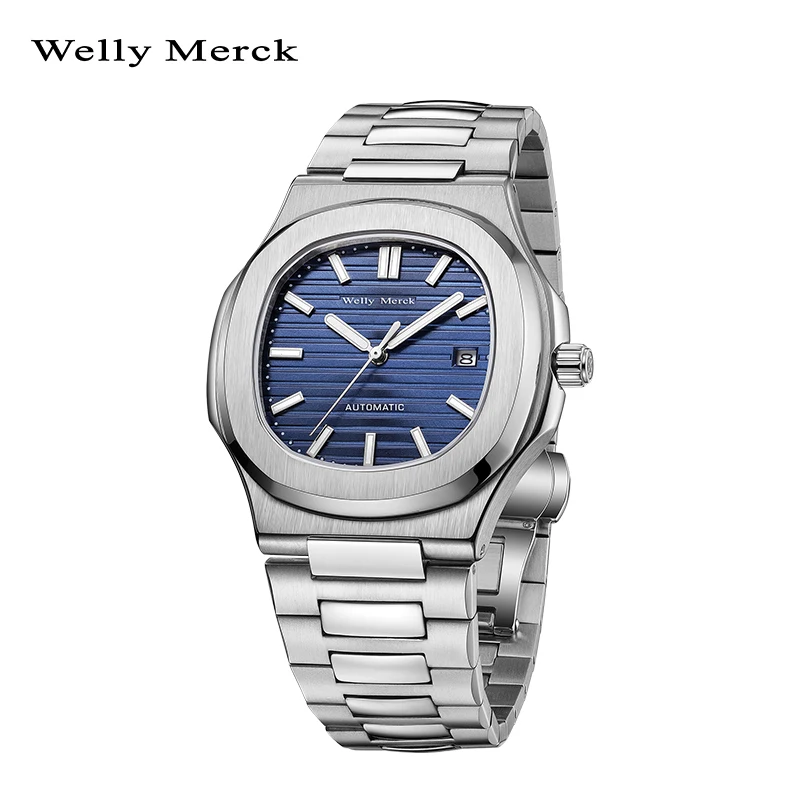 Welly Merck Square Mechanical Hand Wind Watch