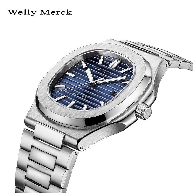 Welly Merck Square Mechanical Hand Wind Watch