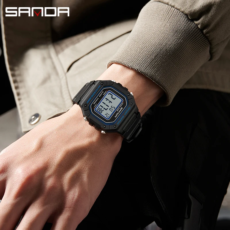 Sanda 2156 Military Water-Resistant Sport Watch