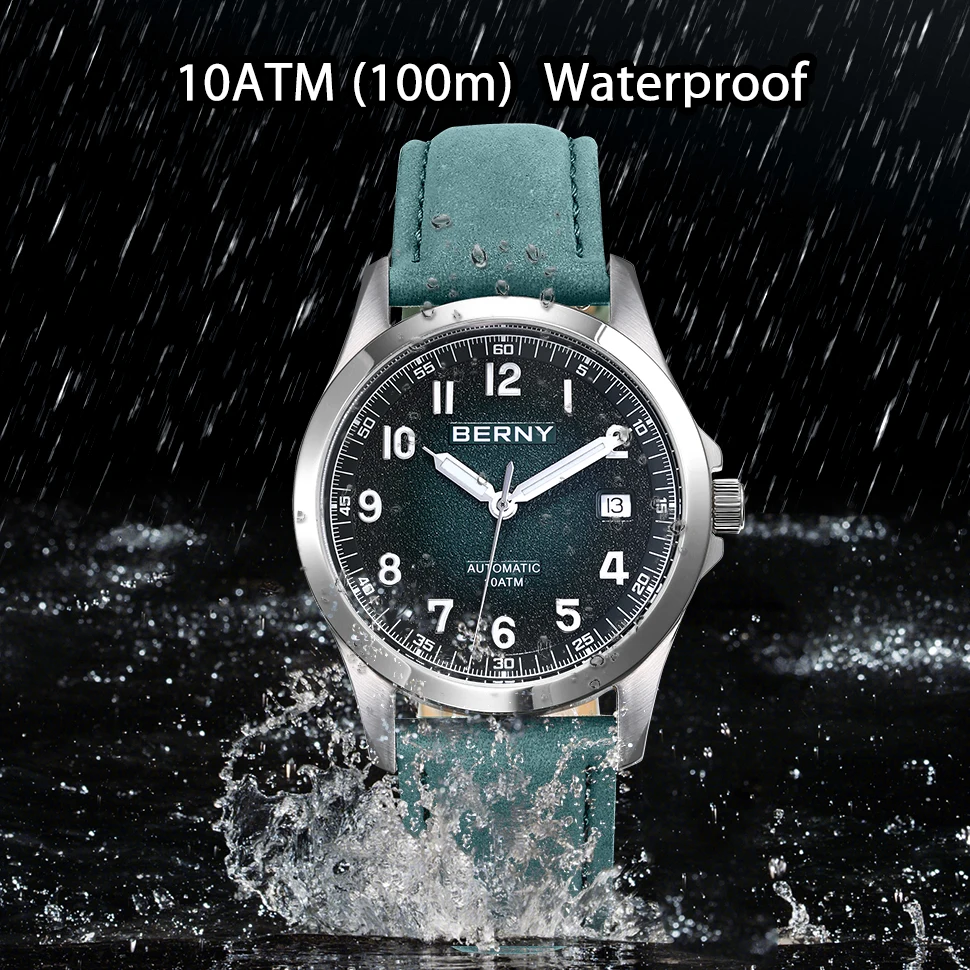 BERNY Easy Read Automatic Watch for Men