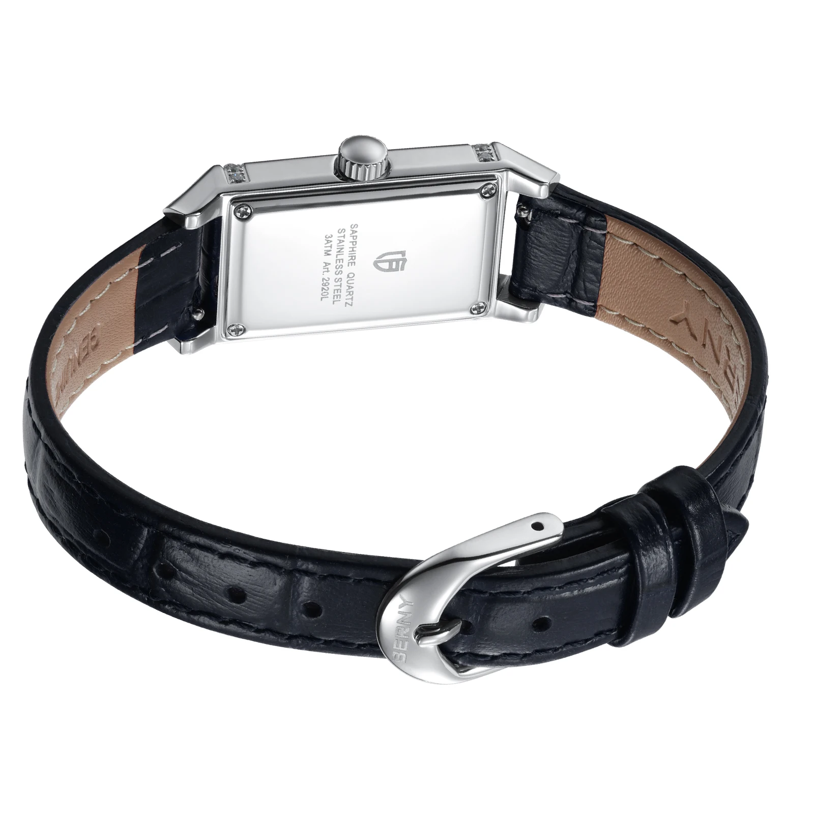 BERNY Classic Rectangular Watch for Women