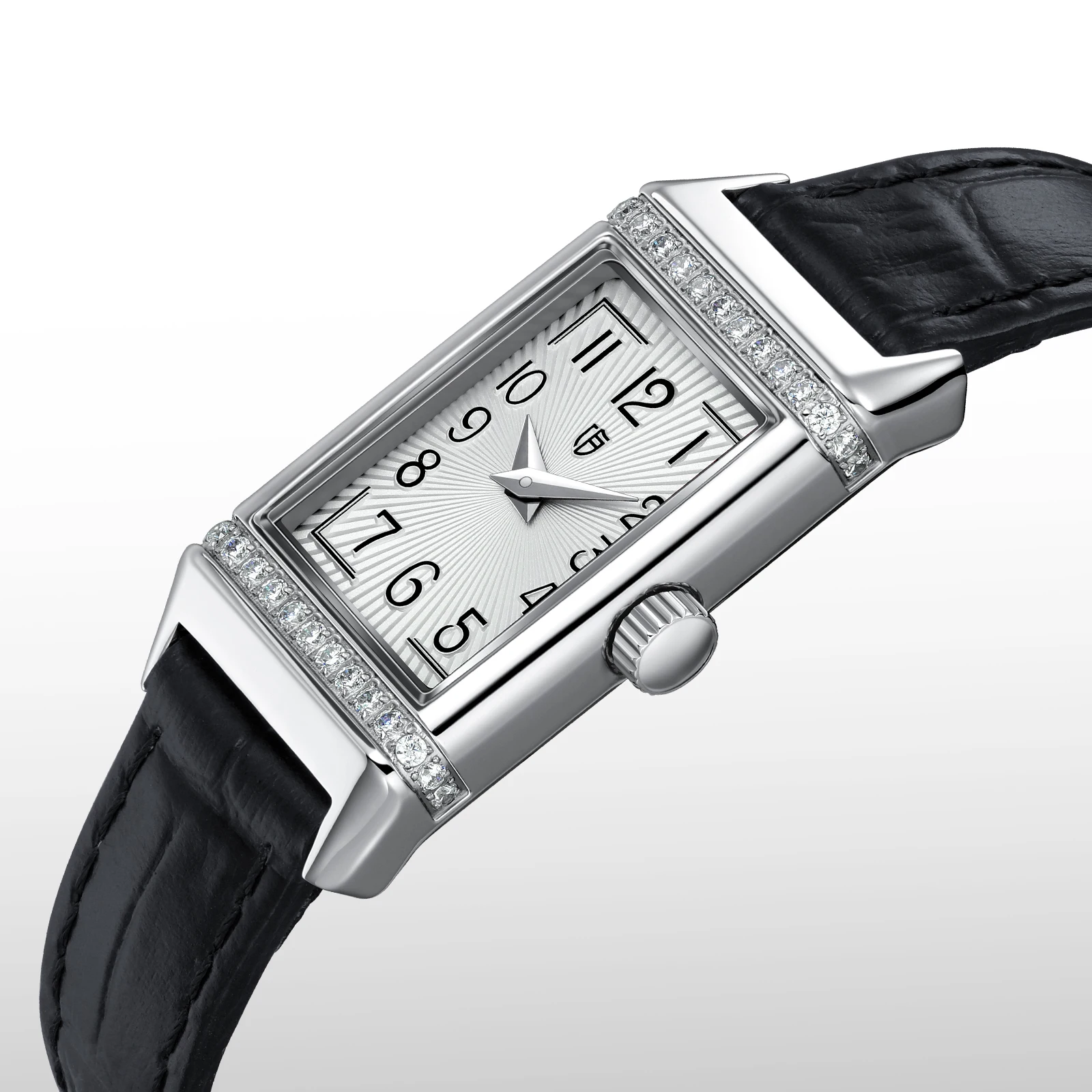 BERNY Classic Rectangular Watch for Women