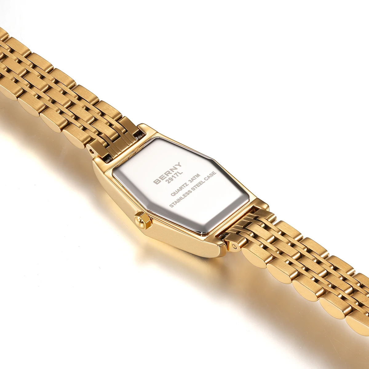 BERNY Hexagon Gold Watches for Women