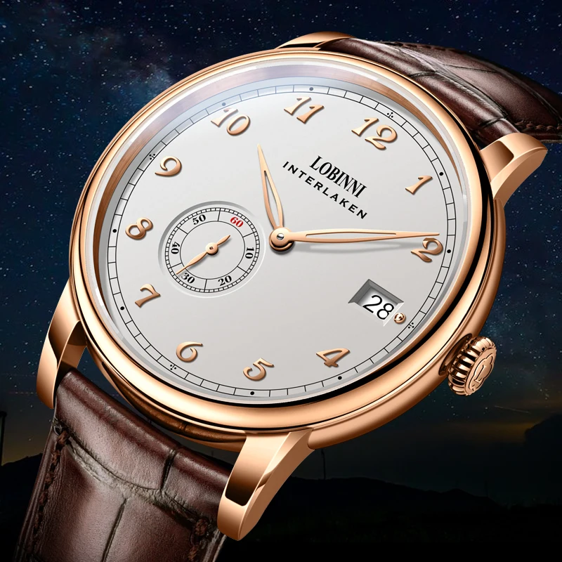 Lobinni Luxury Micro Rotor Watch For Men