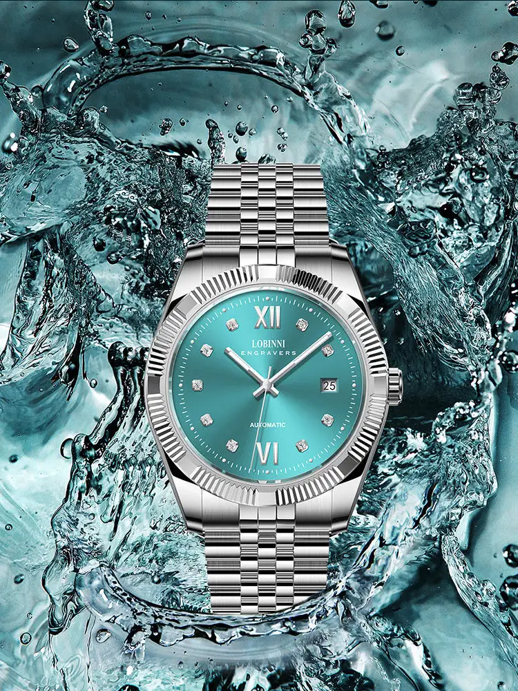 LOBINNI L19019 Automatic Mechanical Men's Watch