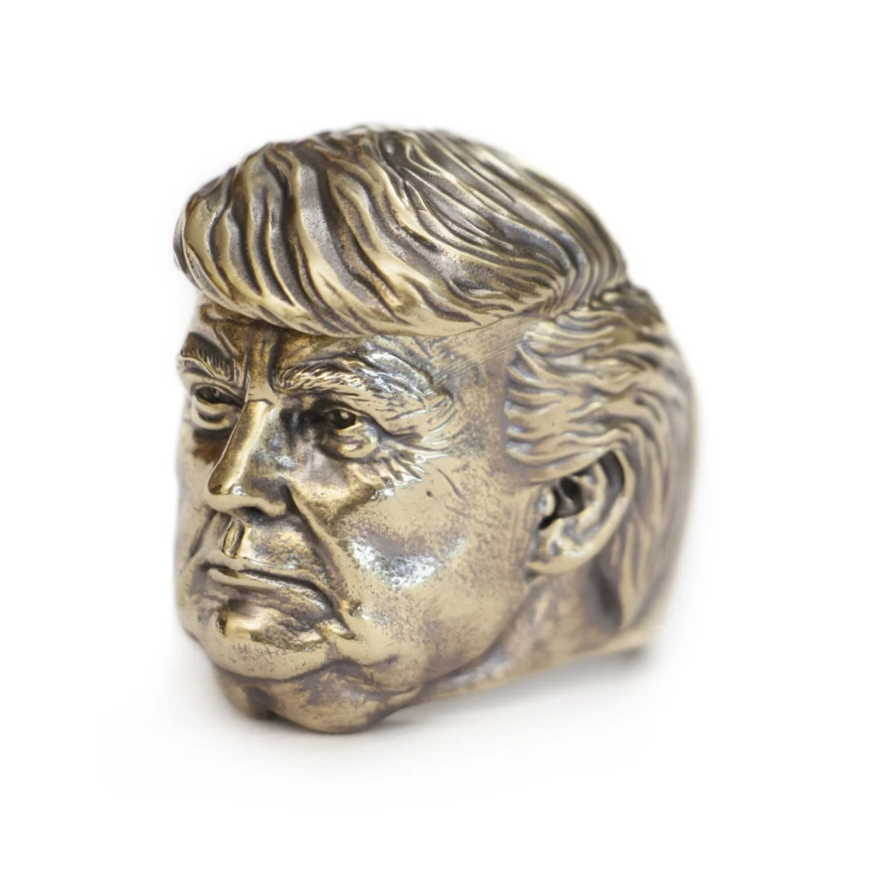 Brass Donald Trump Presidential Ring
