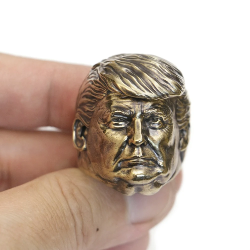 Brass Donald Trump Presidential Ring