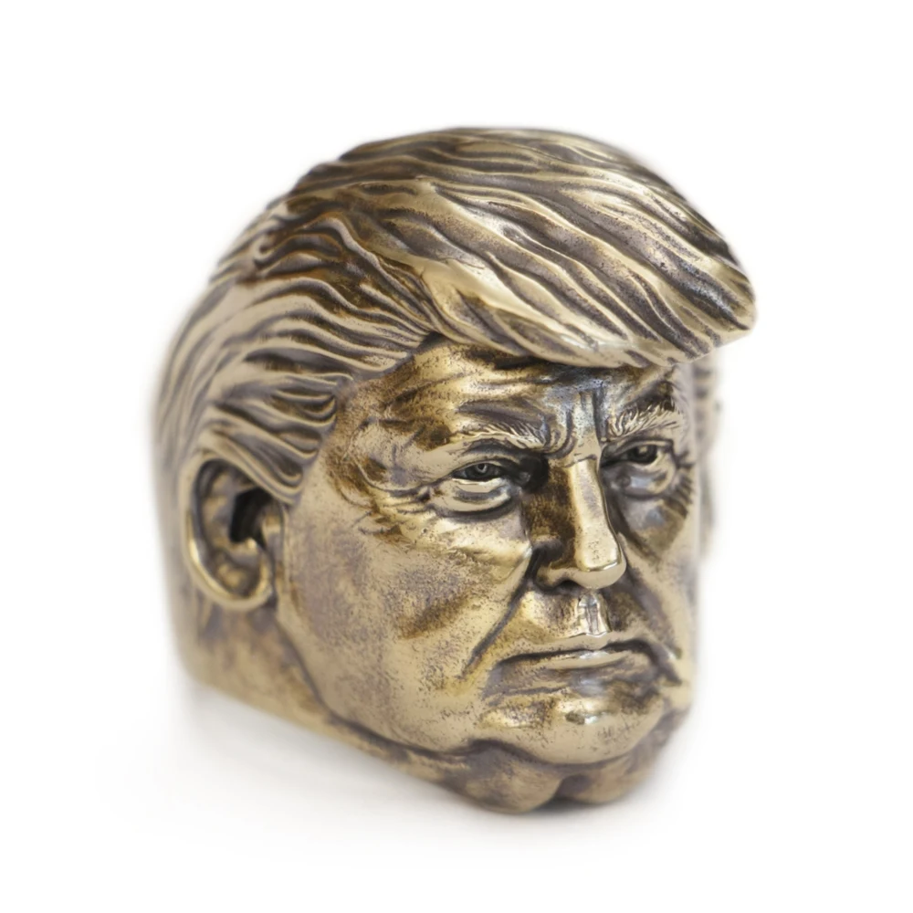 Brass Donald Trump Presidential Ring