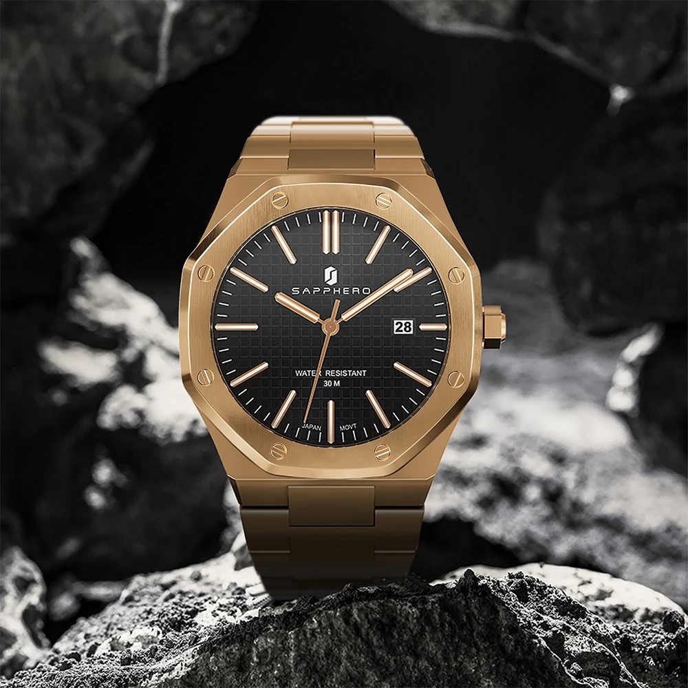 Sapphero SO2110 Octagonal Design Watch