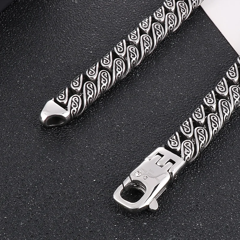 Stainless Steel Men's Link Chain Necklace Perfect for the Modern Guy