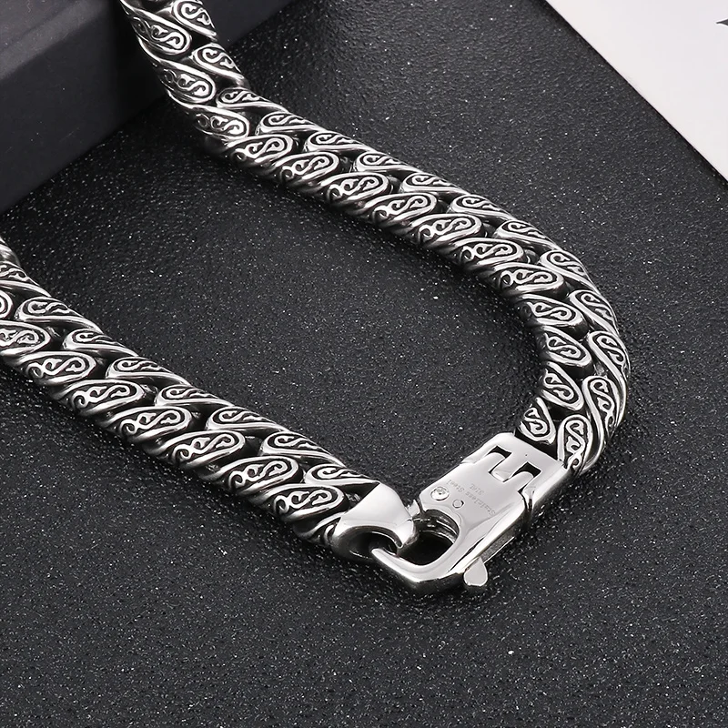Stainless Steel Men's Link Chain Necklace Perfect for the Modern Guy