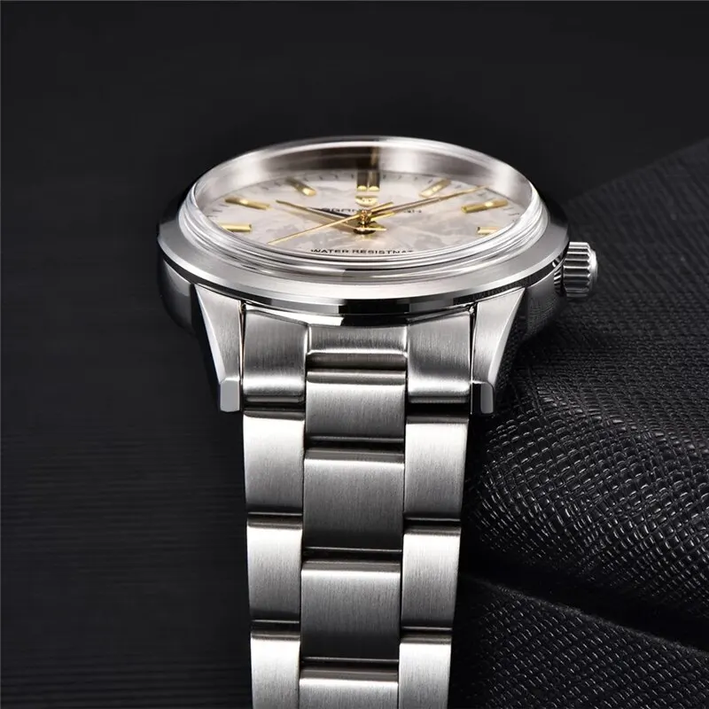 Pagani Design 40mm Men's Quartz Watch Luxury Stainless Steel 100M Waterproof