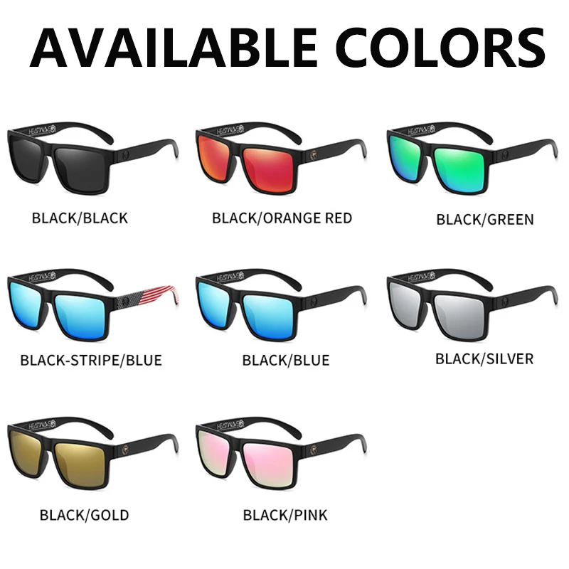Heatwave Sunglasses - HD Polarized Sports Eyewear for Men and Women
