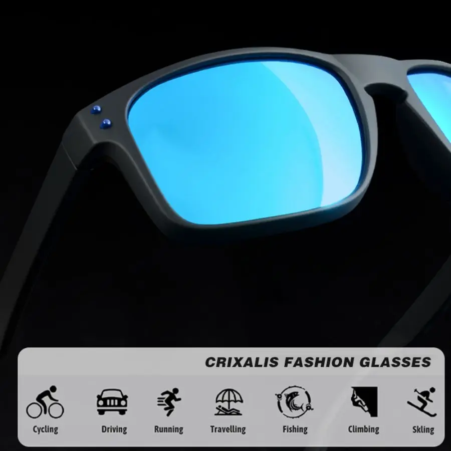 3 Pack Polarized Square Sunglasses for Men and Women