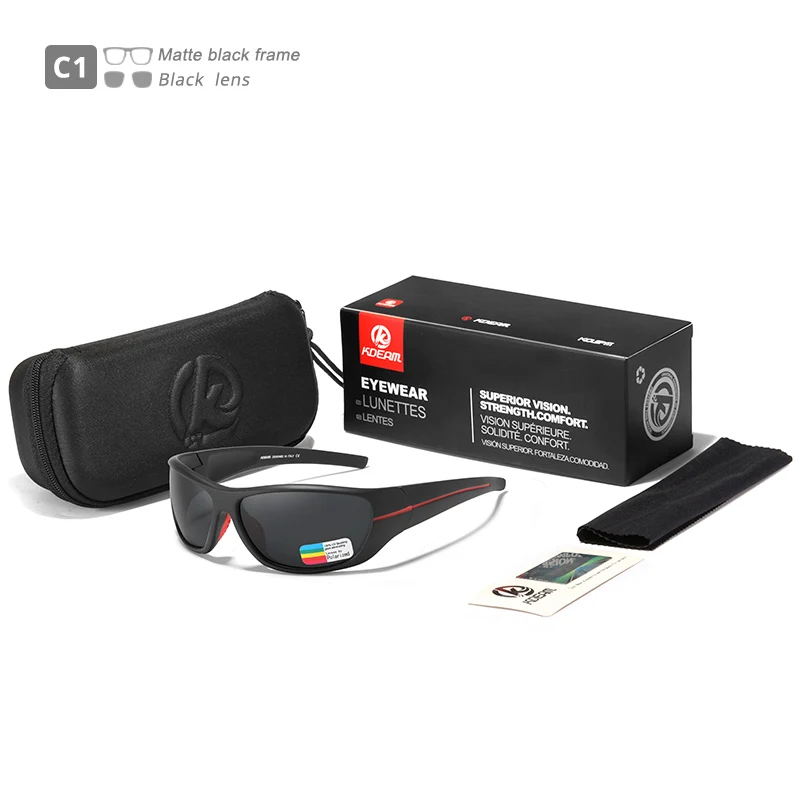 Ultra High Anti-Scratch TR90 Polarized Sunglasses