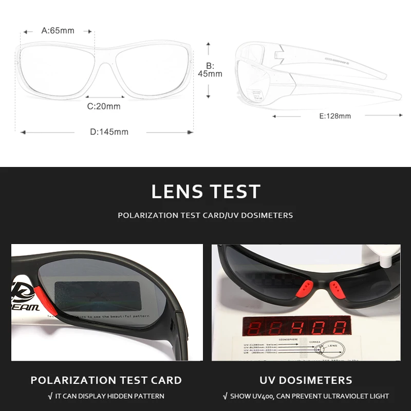 Ultra High Anti-Scratch TR90 Polarized Sunglasses