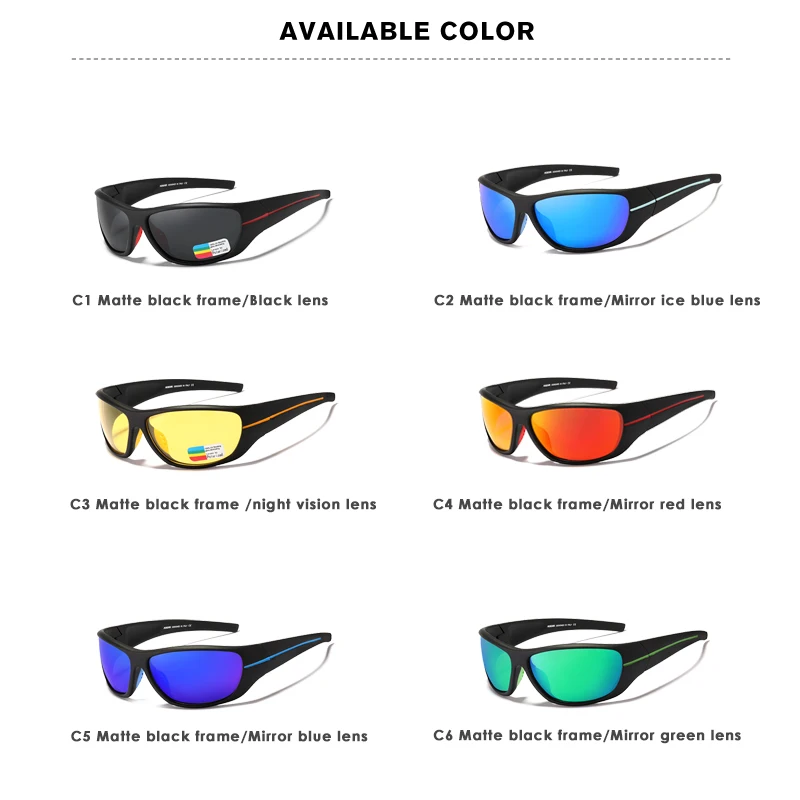 Ultra High Anti-Scratch TR90 Polarized Sunglasses