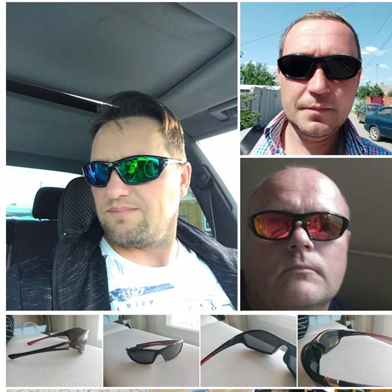 QUESHARK HD Polarized Ultralight Fishing Sunglasses