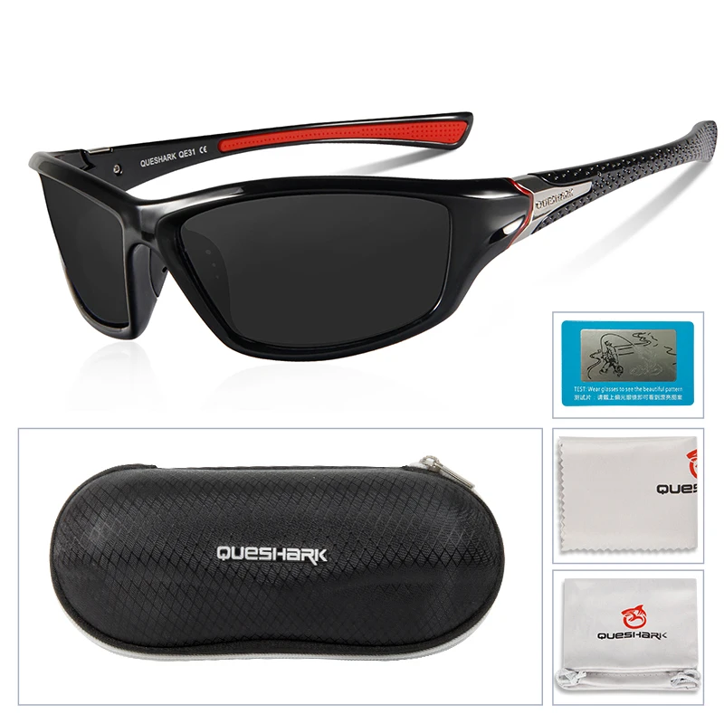 QUESHARK HD Polarized Ultralight Fishing Sunglasses