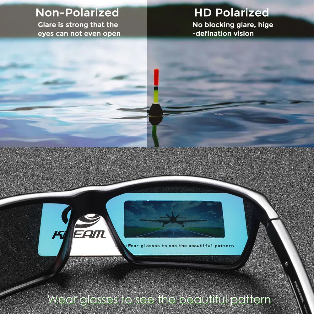 Men's Polarized Sunglasses UV400 Protection for Outdoor Activities