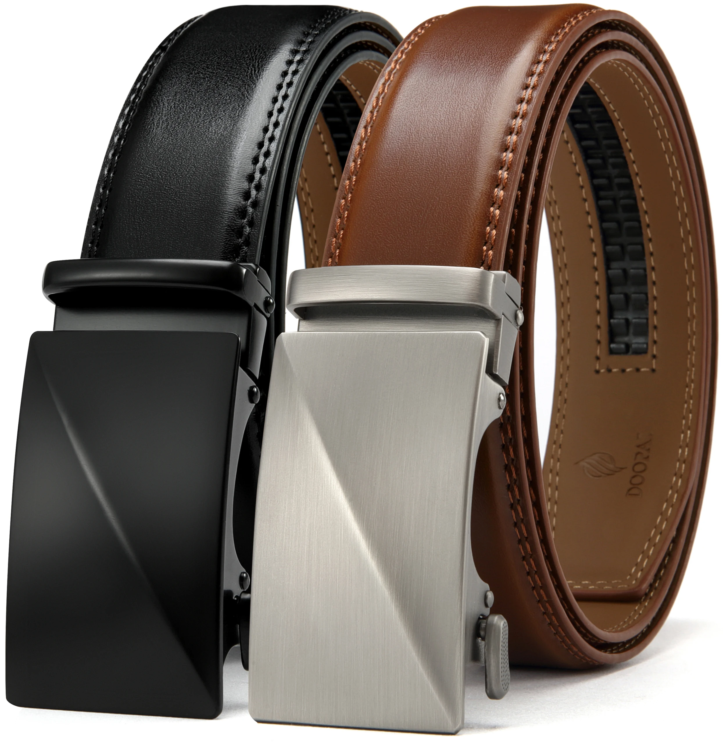 Men's Luxury Cowhide Leather Belt - Automatic Buckle