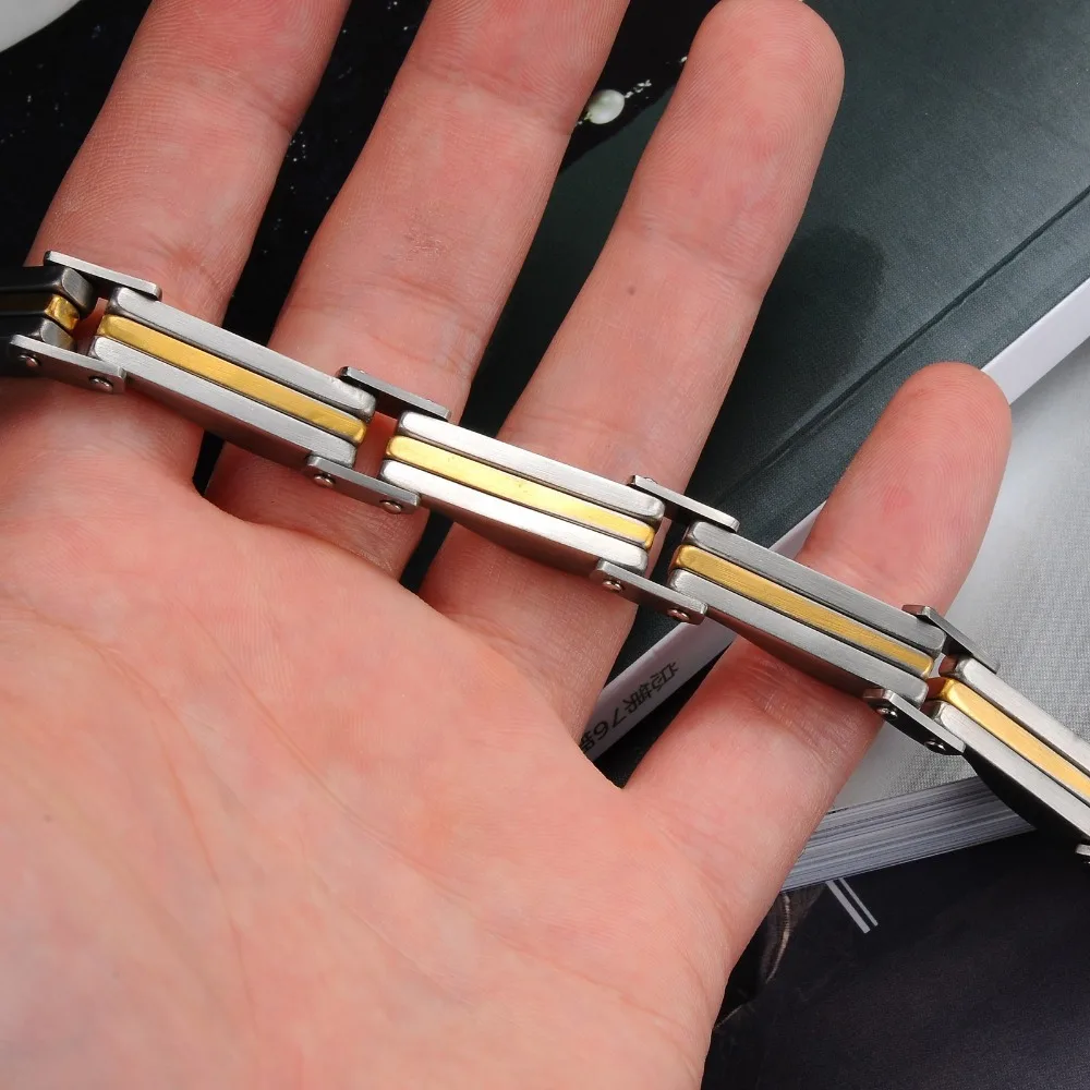 Gold Color Stainless Steel Bracelet