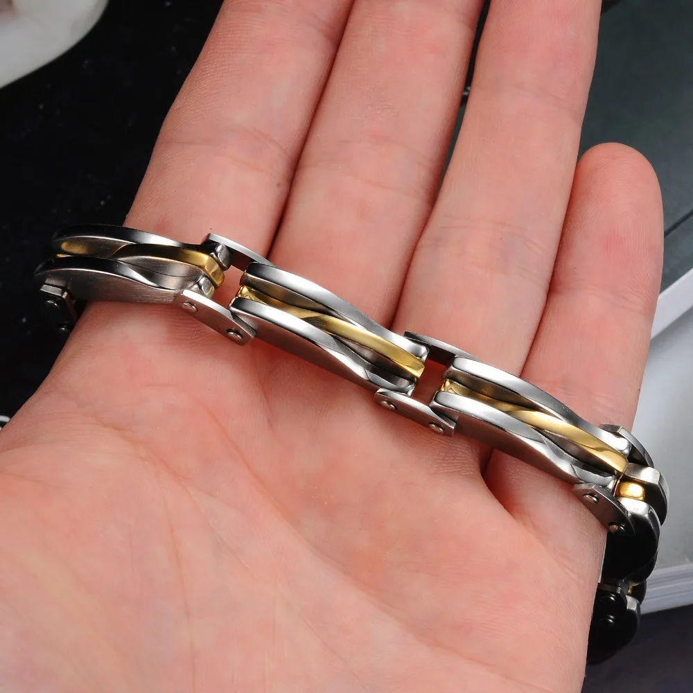 Gold Color Stainless Steel Bracelet