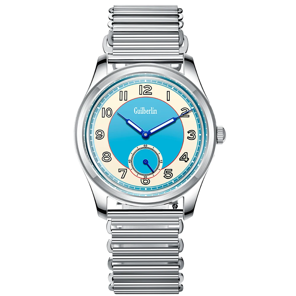 Vintage Mechanical Hand Wind Watch for Men