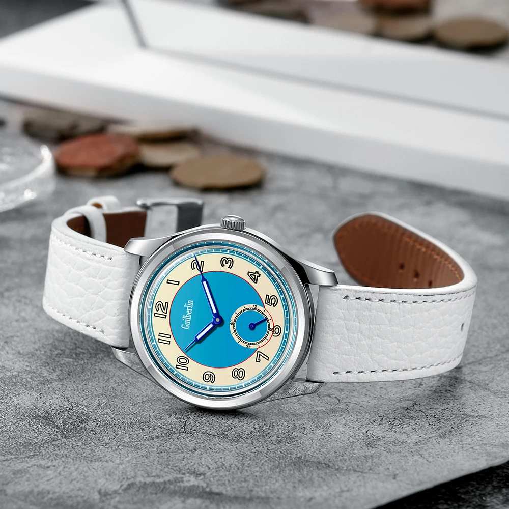 Vintage Mechanical Hand Wind Watch for Men