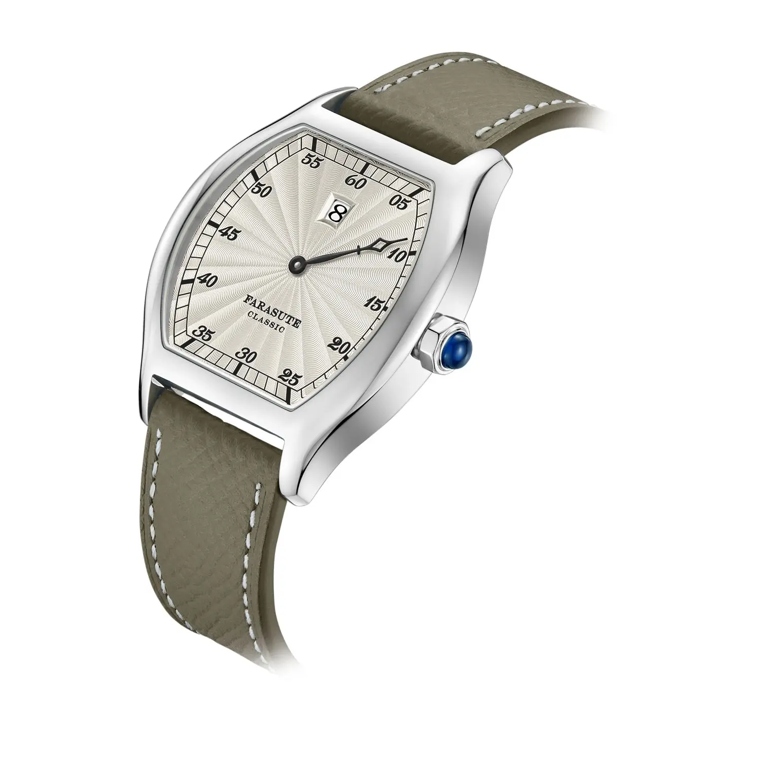 Men's Luxury Watch Farasute Vintage Jumping Hour