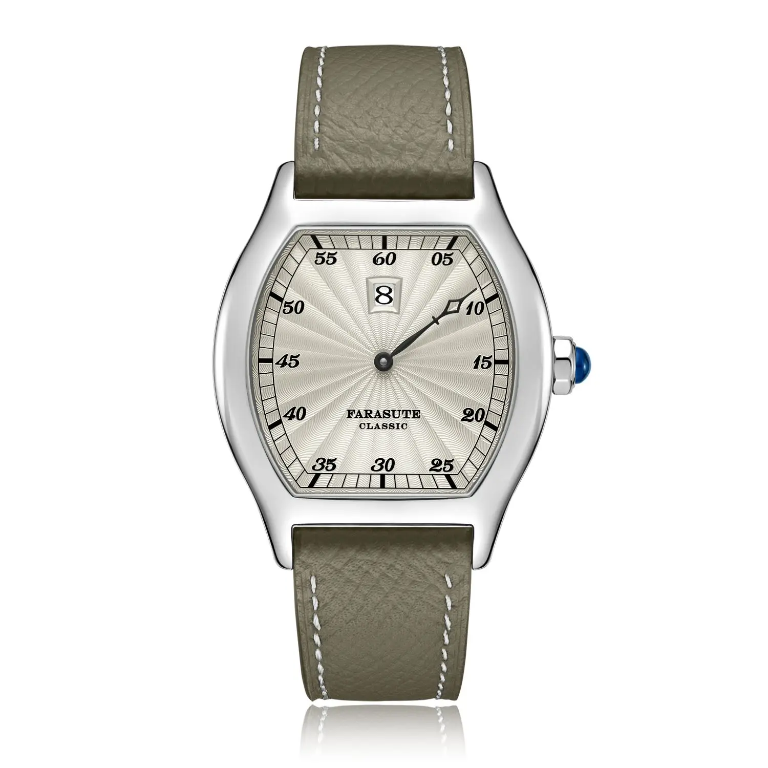 Men's Luxury Watch Farasute Vintage Jumping Hour