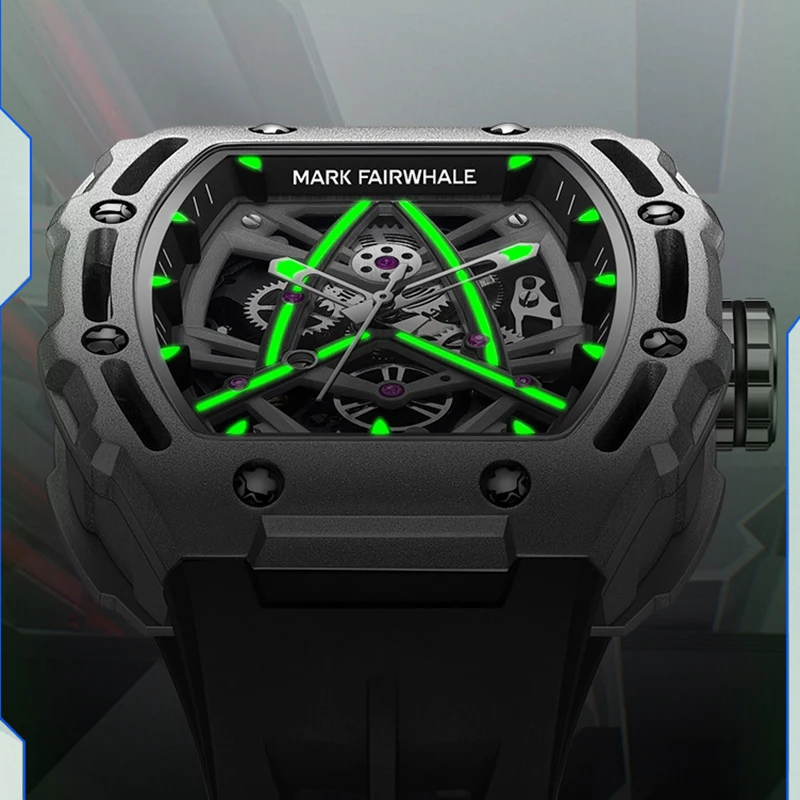 Mark Fairwhale Skeleton Mechanical Watch