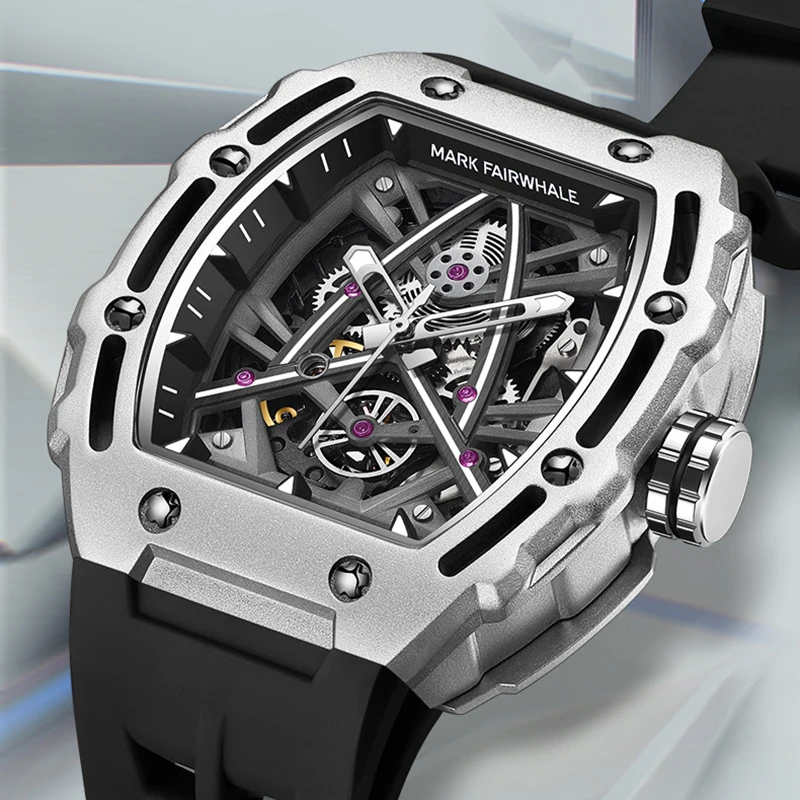 Mark Fairwhale Skeleton Mechanical Watch